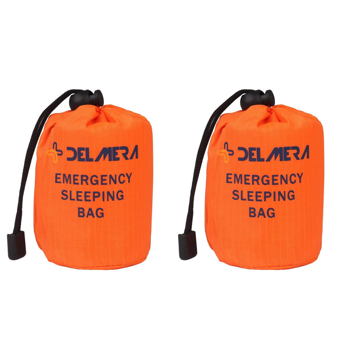 Emergency Sleeping Bag, Lightweight Survival Sleeping Bags Waterproof Thermal Emergency Blanket, Bivy Sack Survival Gear for Outdoor Adventure, Camping, Hiking, Orange, Green