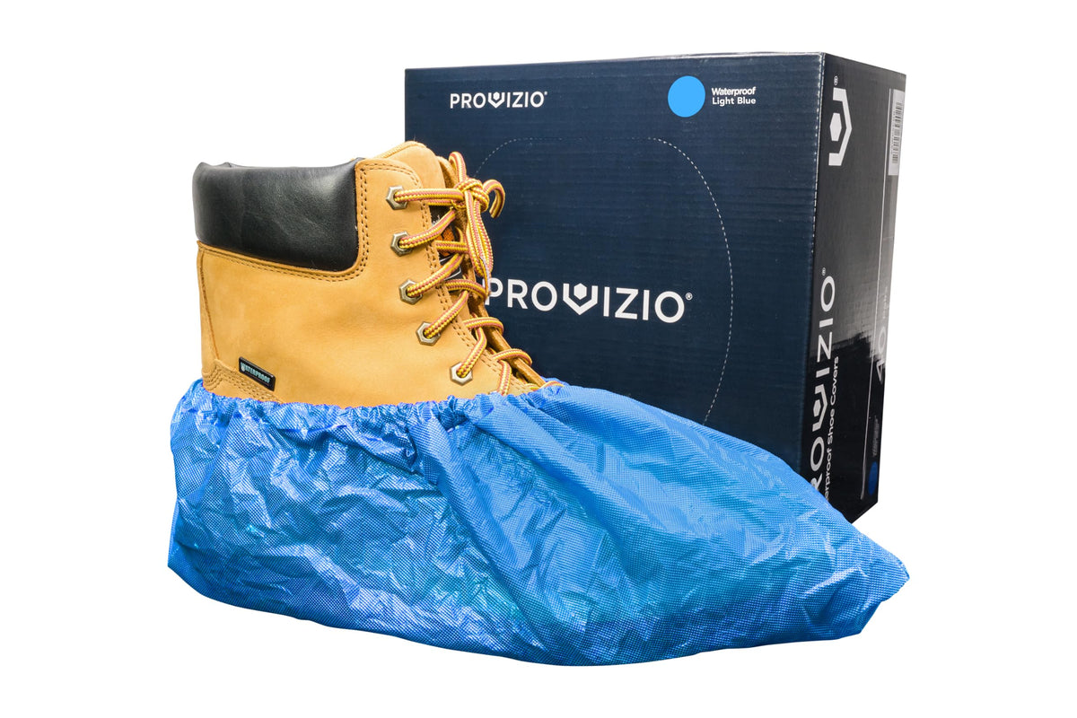 Waterproof Shoe Covers Disposable Non Slip Extra Large Boot Cover - (40 Pairs)
