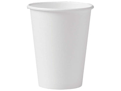 Solo 412WN-2050 12 oz White SSP Paper Hot Cup (Case of 1000)