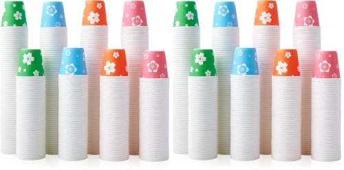 LITOPAK 800 Pack 3 oz Paper Cups, Small Paper bathroom cups 3 ounce