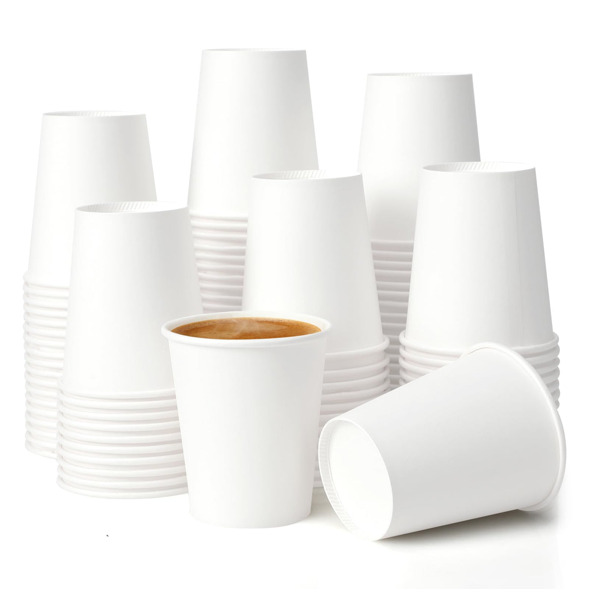 BYSNOW 300 Pack 3 oz Paper Cups, Small Disposable Bathroom Cups