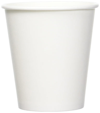 Amazon Basics Disposable Paper Cups for Hot and Cold Beverages, 12 ounces, White, 1000 Count