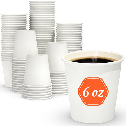 Dealusy 100 Count 8 oz Coffee Cups