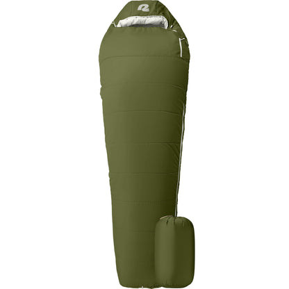 Retrospec Dream Mummy Sleeping Bag - 5, 15, & 30°F Cold Weather Camping & Travel Essential Gear with Water - Resistant Shell & Synthetic Fill - Zippered Pocket & Stuff Sack