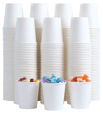 Lamosi 300 Pack Paper Cups 8 oz, Disposable Coffee Cups, Paper Coffee Cups