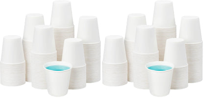 RACETOP 12 oz 50 pack Disposable Paper Coffee Cups with Lids and Sleeves