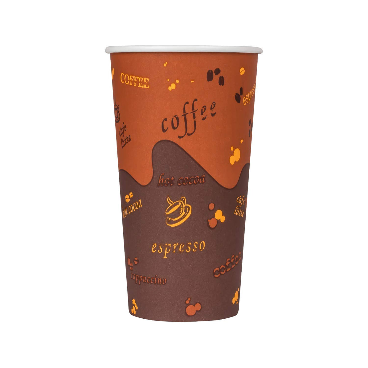 Karat [10oz - 1,000ct Coffee Cups, Paper Hot Cups, 90mm Diameter