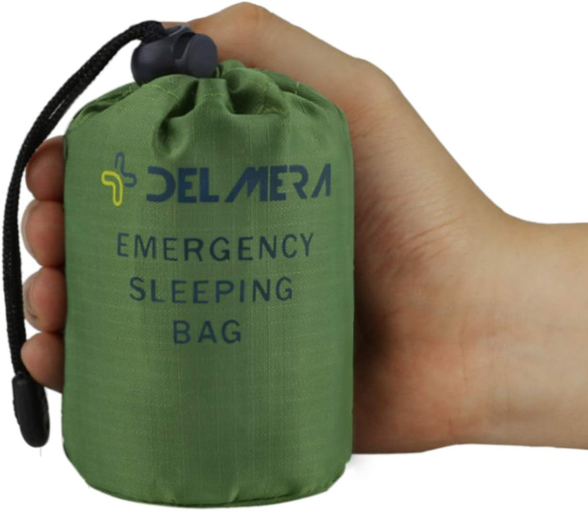 Emergency Sleeping Bag, Lightweight Survival Sleeping Bags Waterproof Thermal Emergency Blanket, Bivy Sack Survival Gear for Outdoor Adventure, Camping, Hiking, Orange, Green