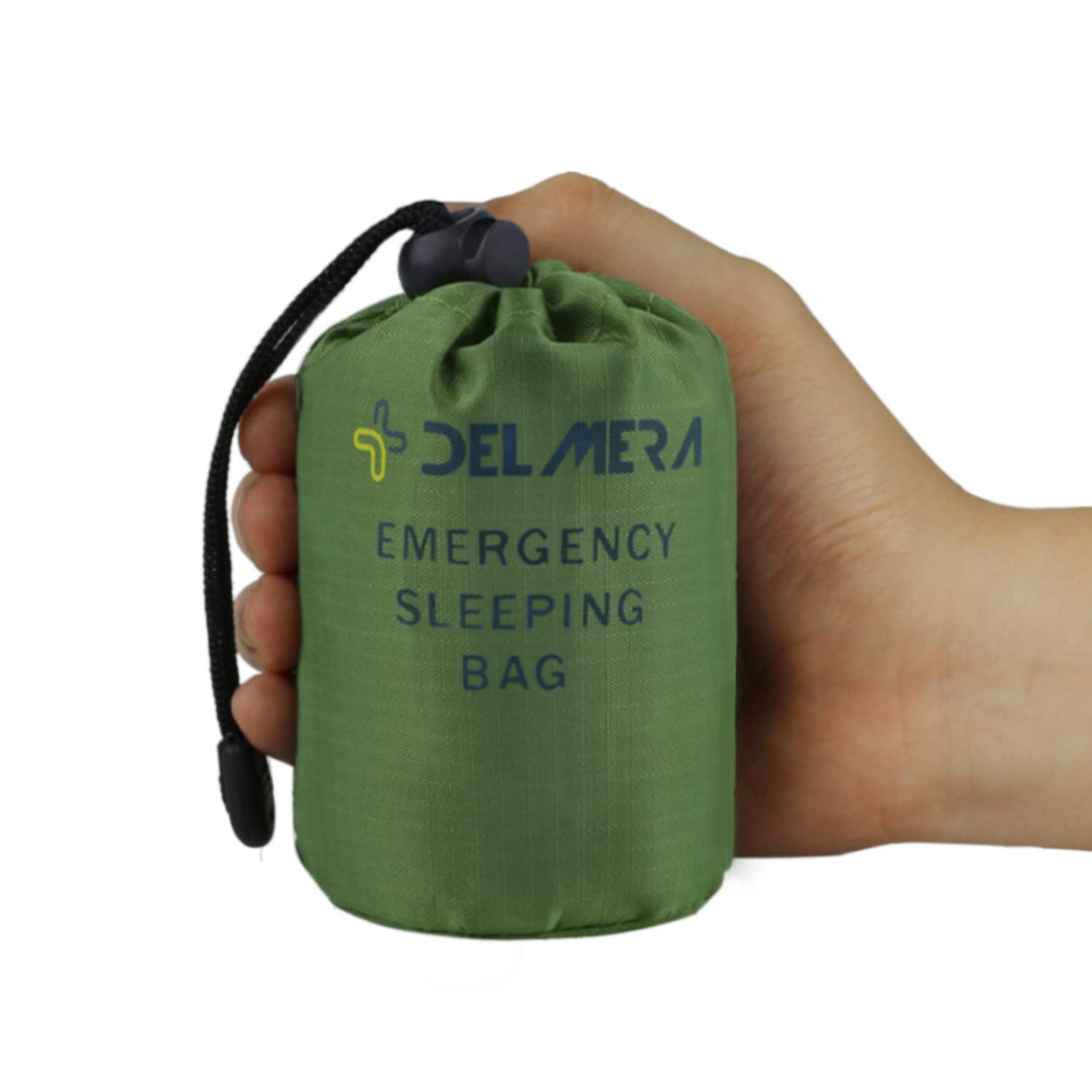 Emergency Sleeping Bag, Lightweight Survival Sleeping Bags Waterproof Thermal Emergency Blanket, Bivy Sack Survival Gear for Outdoor Adventure, Camping, Hiking, Orange, Green