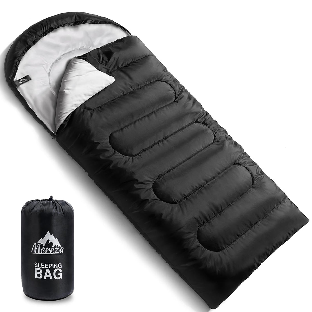 MEREZA Sleeping Bags XL for Adults Mens Large Wide Sleeping Bag for Camping