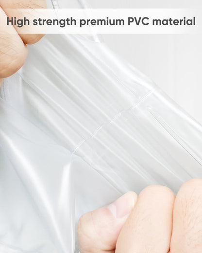 Waterproof Shoe Covers, Rain Shoe Covers Transparent Reusable Non Slip Shoe Cover for Outdoor Women and Men