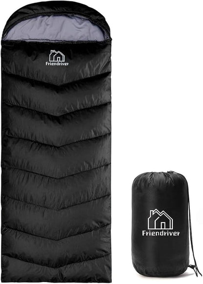 XL Size Upgraded Version of Camping Sleeping Bag 4 Seasons Warm and Cool, Lighter Weight, Adults and Children Can Use Waterproof Camping Bag, Travel and Outdoor Activities