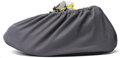 Linwnil [3-Pairs] Premium Shoe Covers Washable Reusable Non Slip Work Boot Overshoes for Contractors,Durable Heavy, Large