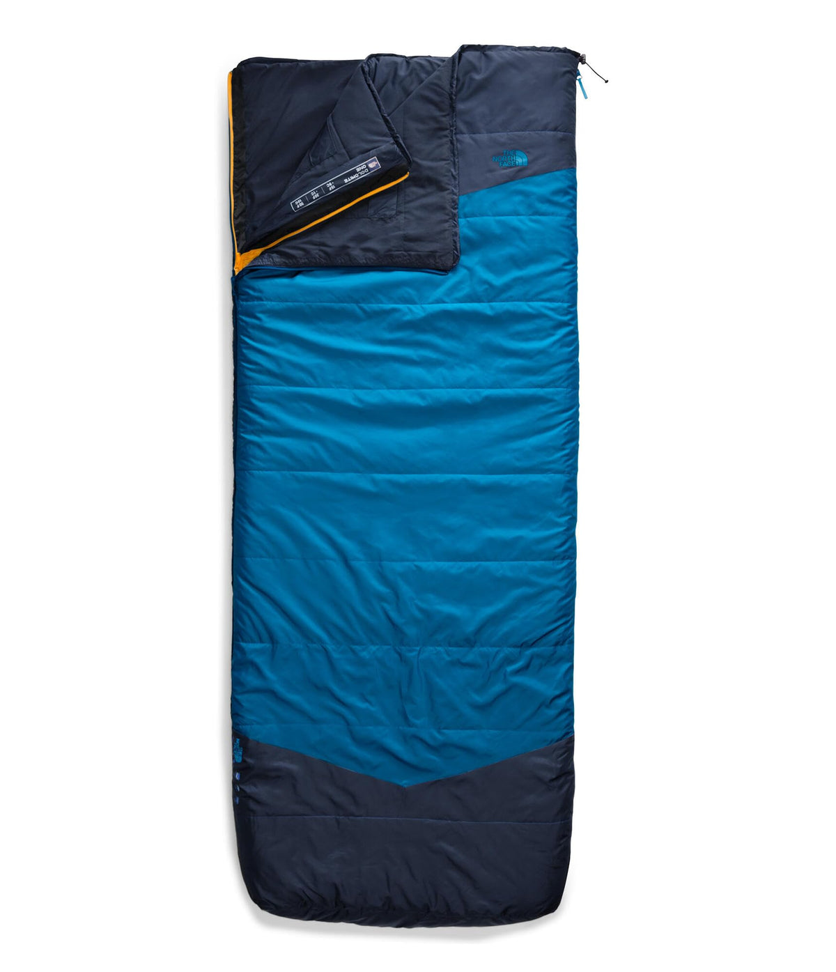 The North Face Sleeping-Bags Dolomite One 15F / -9C, 3-in-1 Insulated Sleeping Bag | Water Repellent, Rectangular Shape, Fleece Lined Mid Layer