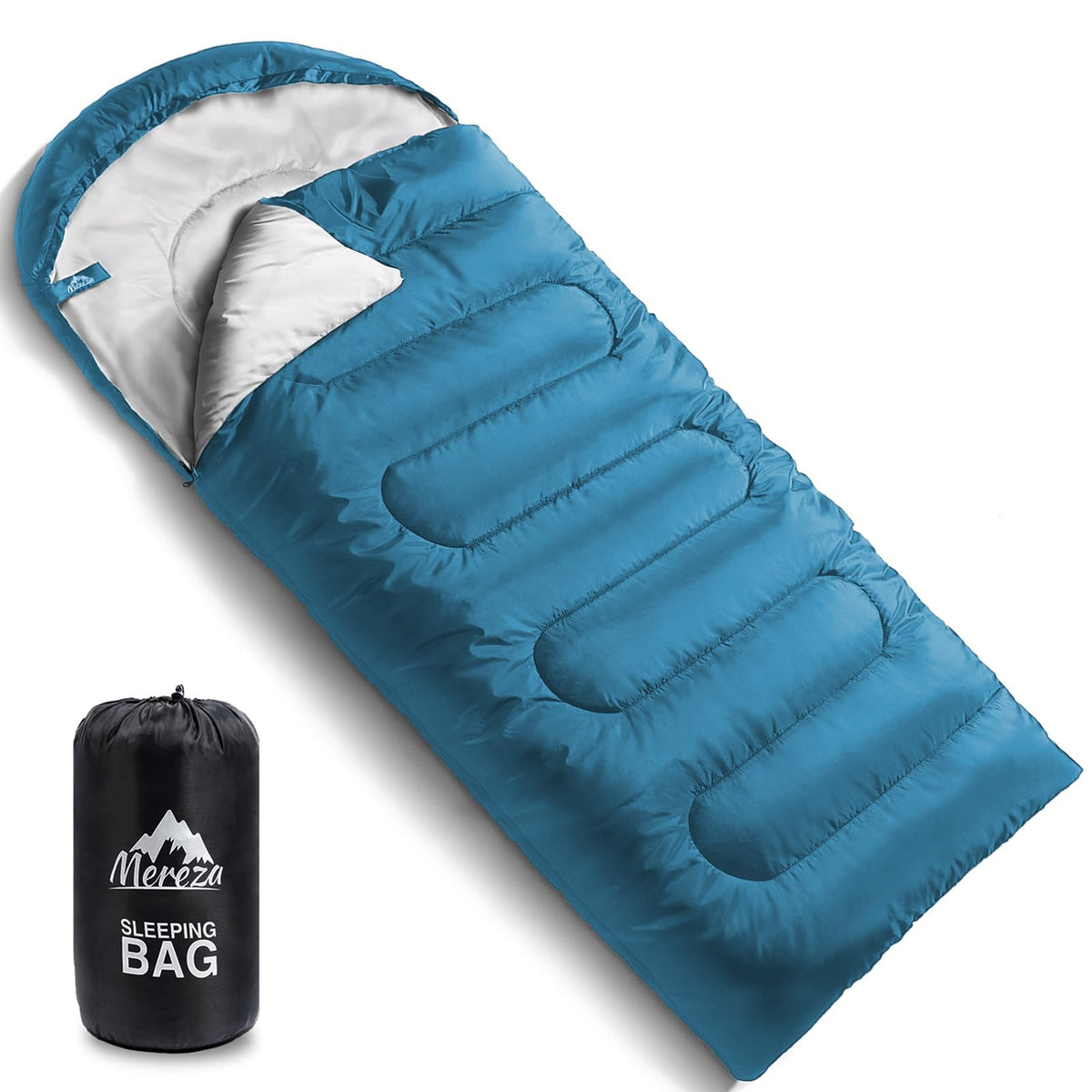 MEREZA Sleeping Bags XL for Adults Mens Large Wide Sleeping Bag for Camping