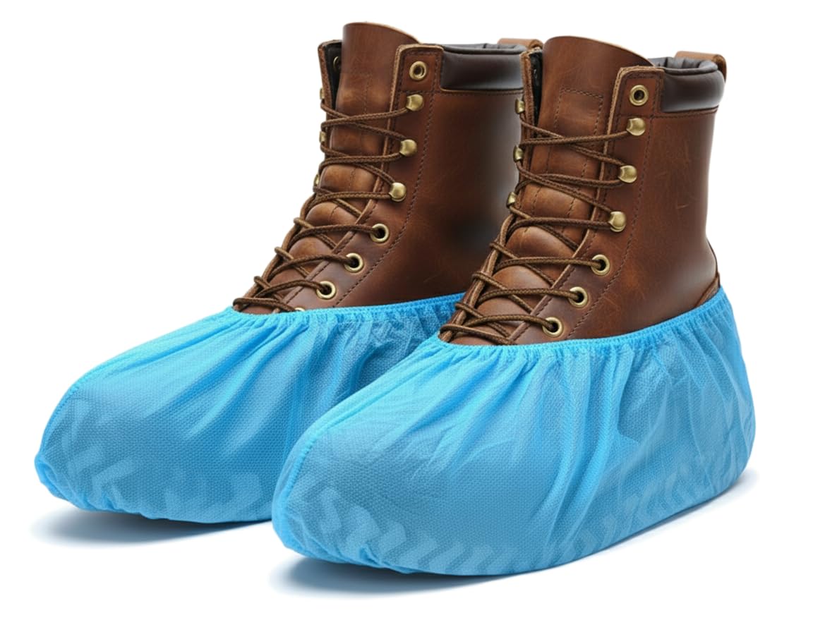 Disposable Boot Covers Non Slip Clean Home Shoe Covers