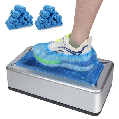 Automatic Shoe Cover Dispenser 200pcs Non‑Slip Waterproof Disposable Covers