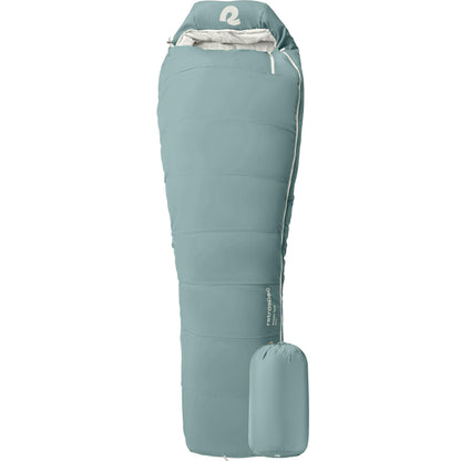 Retrospec Dream Mummy Sleeping Bag - 5, 15, & 30°F Cold Weather Camping & Travel Essential Gear with Water - Resistant Shell & Synthetic Fill - Zippered Pocket & Stuff Sack