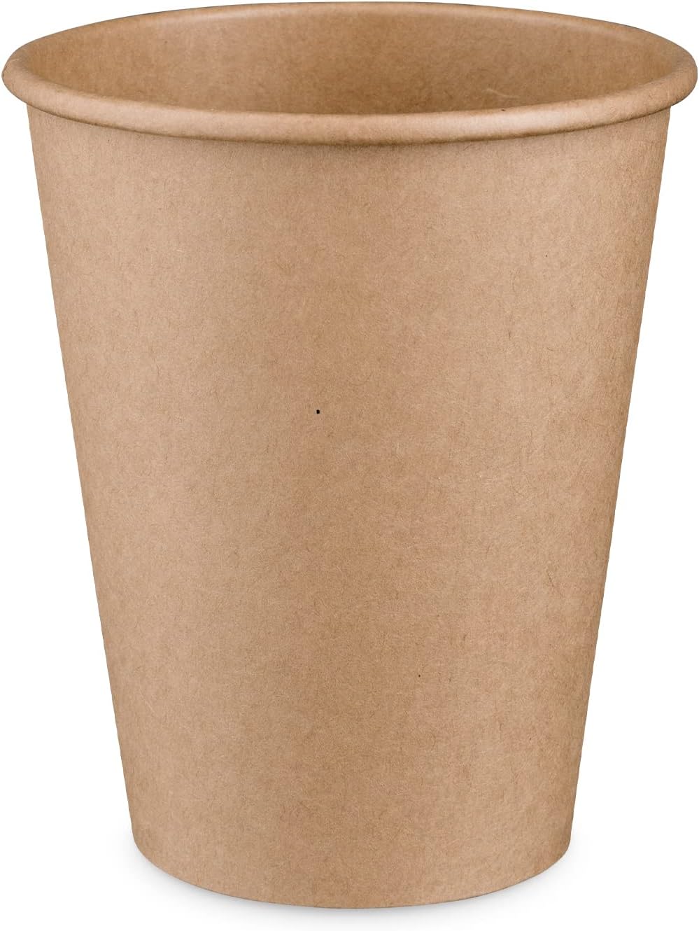 GUSTO 12 oz Kraft Paper Coffee Cups [100 Count] Unbleached