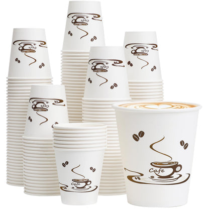 Lamosi 240 Pack 12 oz Coffee Cups, Disposable Paper Cups
