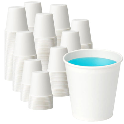 500 Pack 8 oz Paper Cups, Disposable Coffee Cups