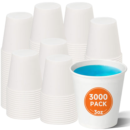 METAPRINT 100 Pack 12 oz Disposable Coffee Cups with Lids and Sleeves,White