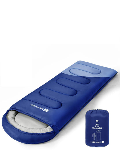 Sleeping Bags for Adults,Compact Lightweight Backpacking Sleeping Bag with Compression Sack for Youth, Camping Essentials Gearfor Hiking Travel Climbing Outdoor&Indoor Use