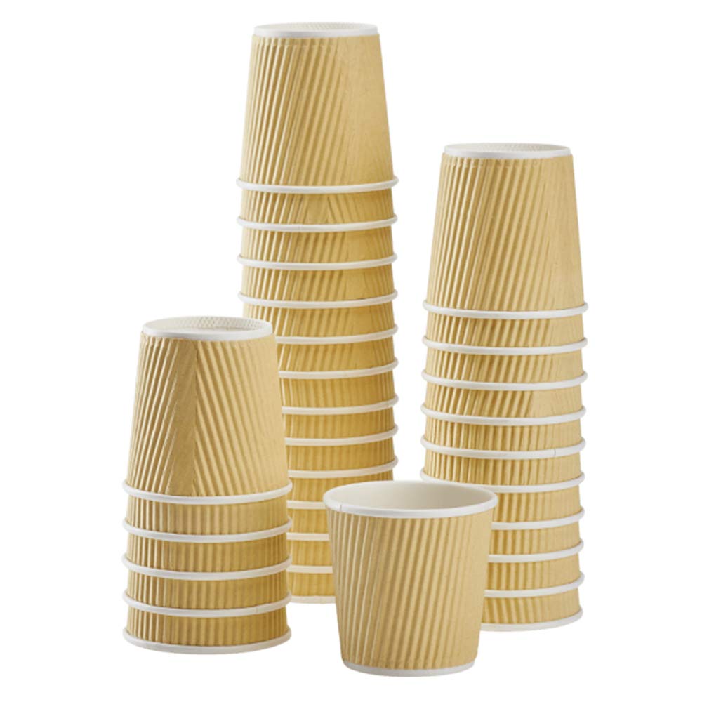 Karat [10oz - 1,000ct Coffee Cups, Paper Hot Cups, 90mm Diameter
