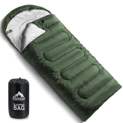 MEREZA Sleeping Bags XL for Adults Mens Large Wide Sleeping Bag for Camping