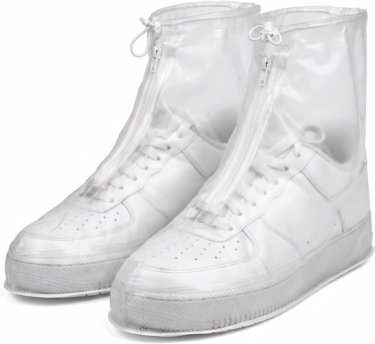 Waterproof Shoe Covers, Rain Shoe Covers Transparent Reusable Non Slip Shoe Cover for Outdoor Women and Men
