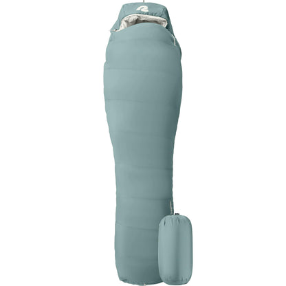 Retrospec Dream Mummy Sleeping Bag - 5, 15, & 30°F Cold Weather Camping & Travel Essential Gear with Water - Resistant Shell & Synthetic Fill - Zippered Pocket & Stuff Sack