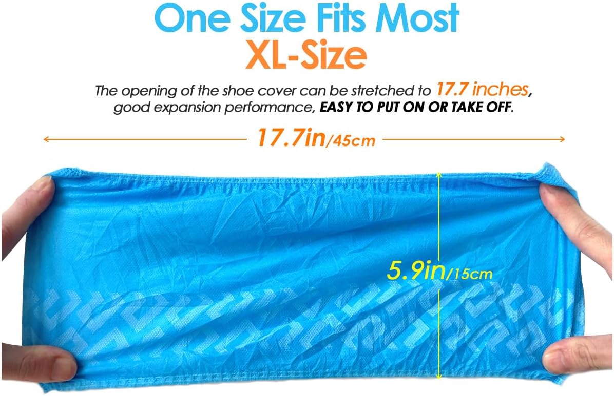 Ogunuoki Shoe Booties Covers Disposable, 100pcs XL