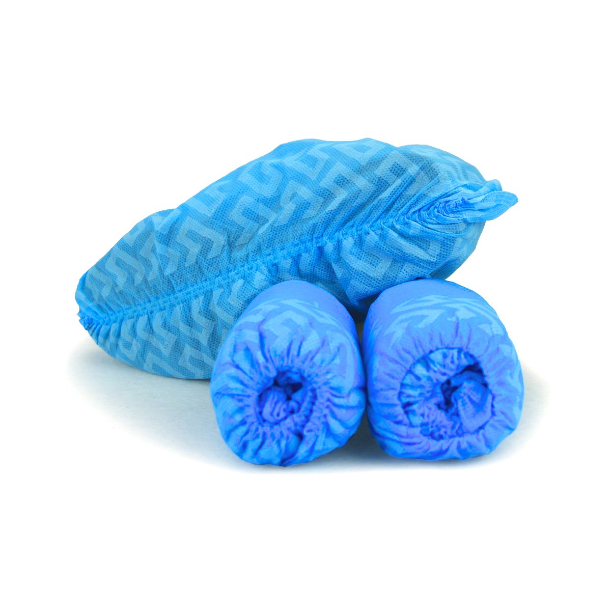 G & F Products Disposable Shoe Covers, Slip-Resistant Booties, Heavy-Duty, Water-Resistant, Elastic Band, Silicone Sole, Protects Floors, Blue, 11 US Men & 13 US Women, X-L, 100 Pcs (50 Pairs)