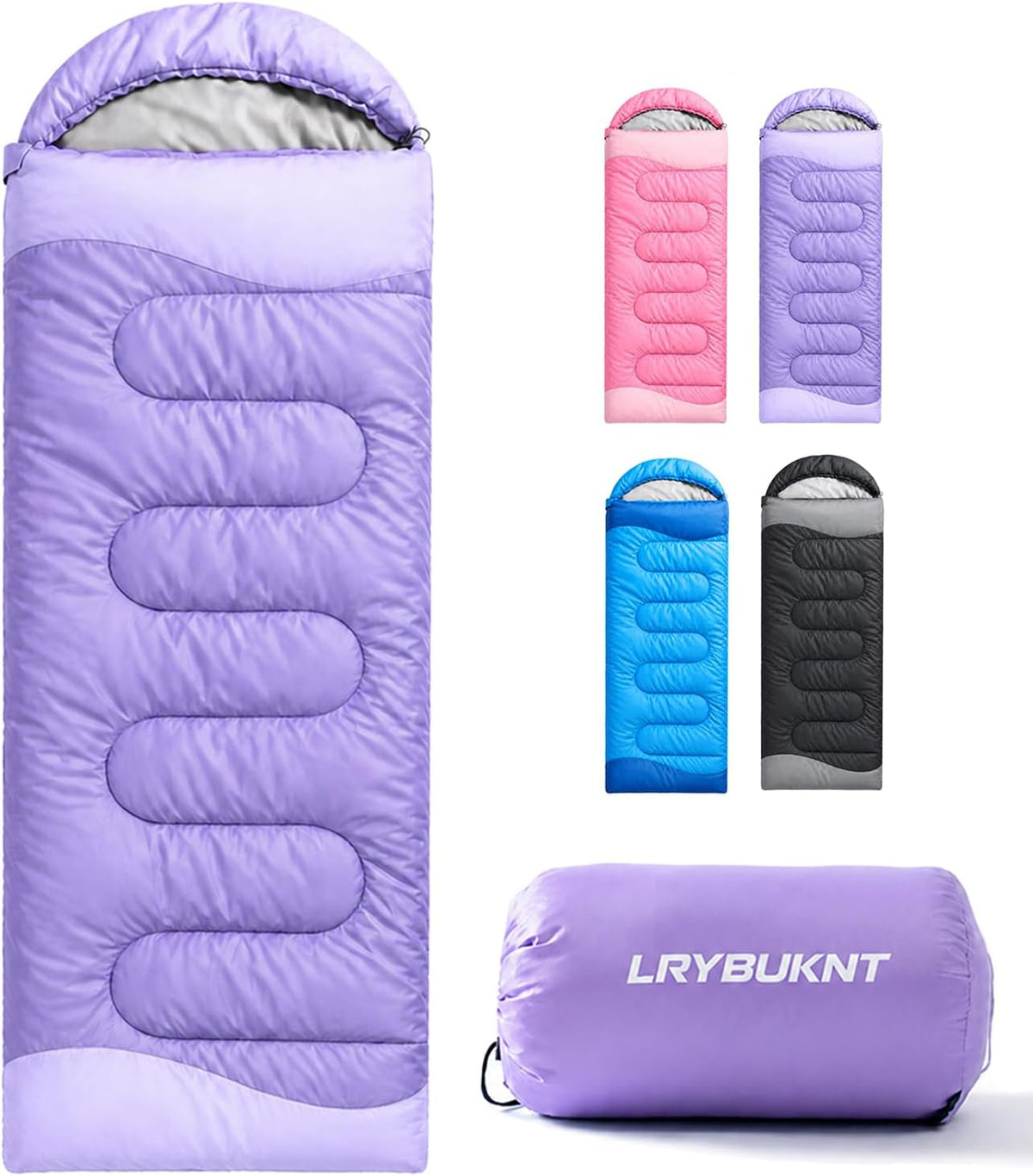 Sleeping Bags for Adults & Kids - Lightweight Camping Sleeping Bag
