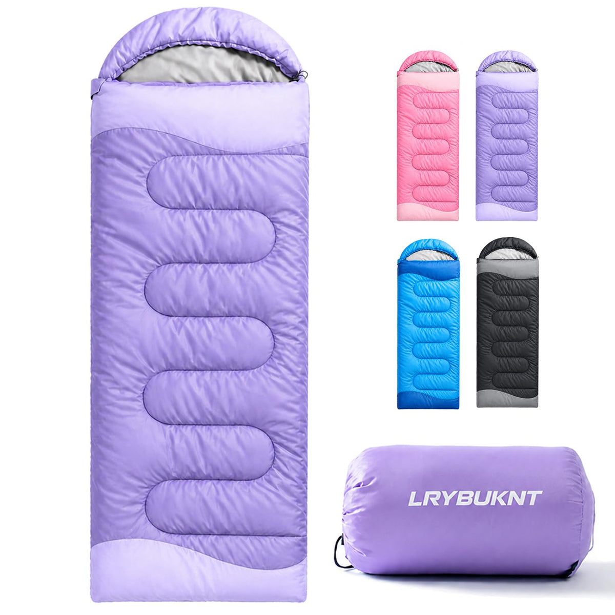 Sleeping Bags for Adults & Kids - Lightweight Camping Sleeping Bag