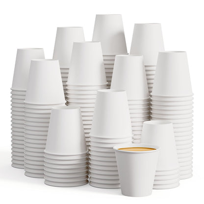 LITOPAK 210 Pack 16 oz Paper Cups, White Disposable Coffee Cups