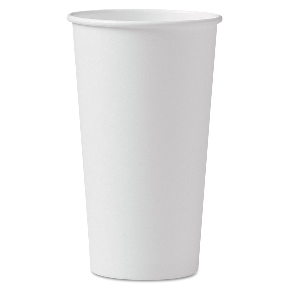 Solo 412WN-2050 12 oz White SSP Paper Hot Cup (Case of 1000)