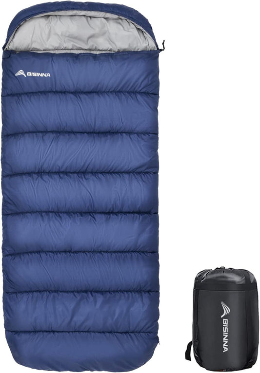 BISINNA XXL Sleeping Bag(90.55"x39.37") for Big and Tall Adults Plus Size