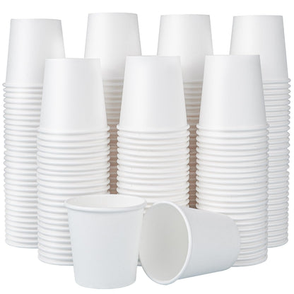 SIUQ 300 Pack 5 oz Paper Cups, Disposable Small Bathroom Mouthwash Cups