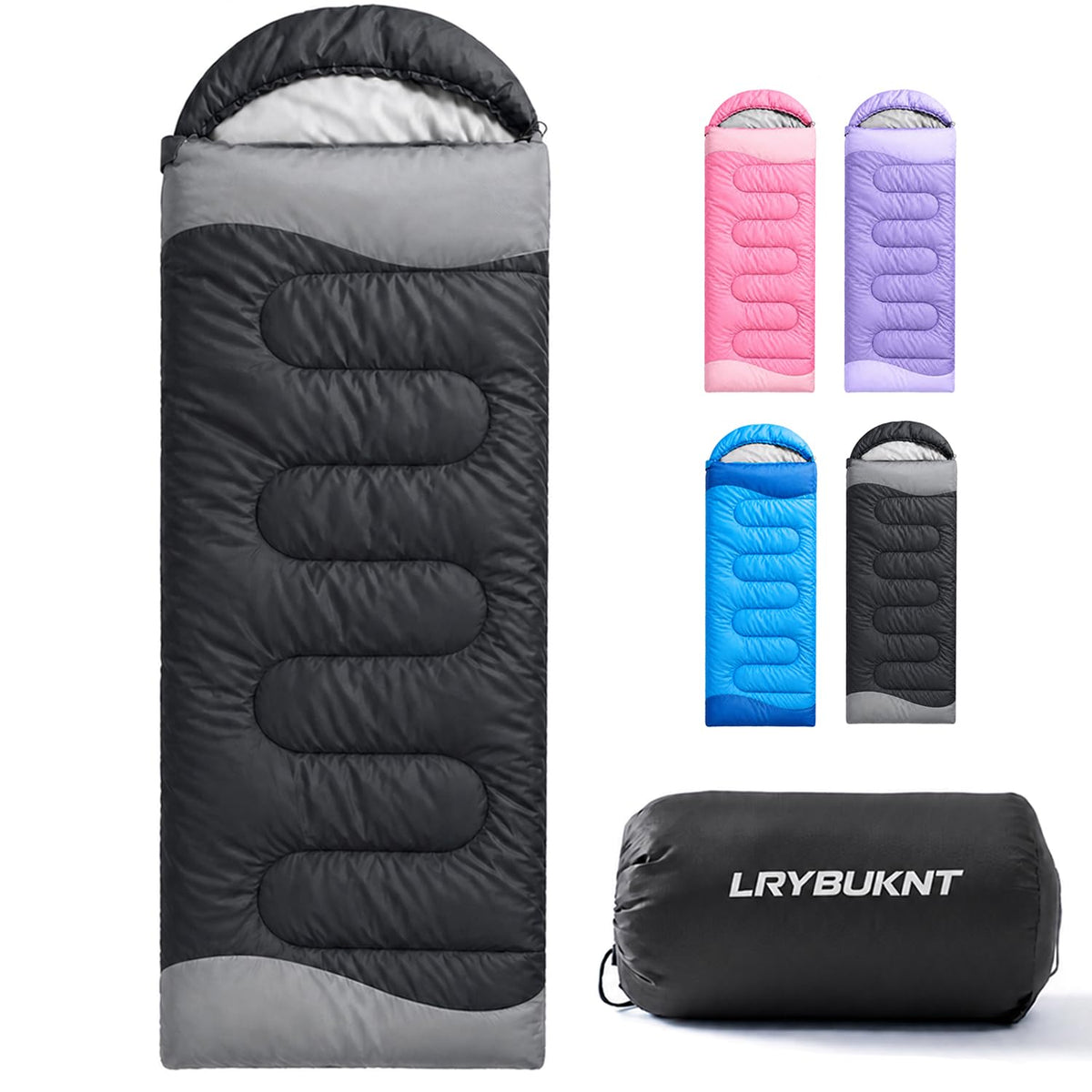 Sleeping Bags for Adults & Kids - Lightweight Camping Sleeping Bag