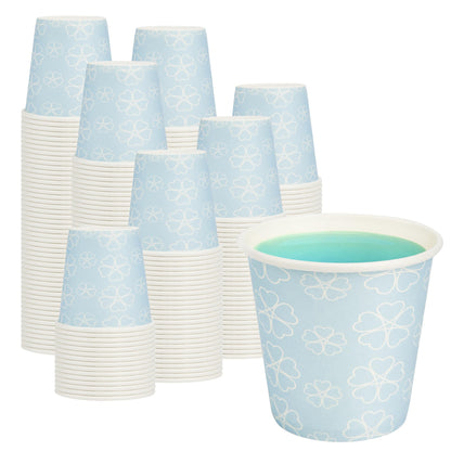METAPRINT 300 Pack 12 oz Disposable Paper Coffee Cups, White