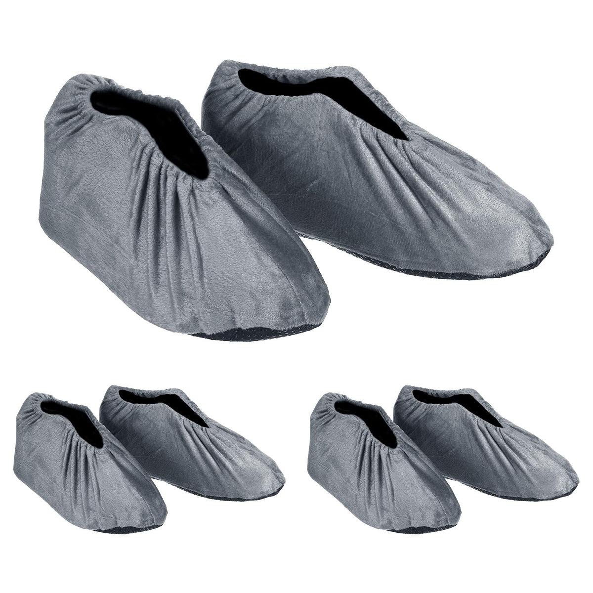 PATIKIL Shoe Covers, 3 Pairs Reusable Shoe Protector Covers, Orange