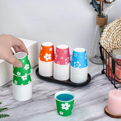 LITOPAK 800 Pack 3 oz Paper Cups, Small Paper bathroom cups 3 ounce