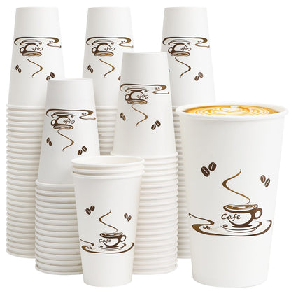 Lamosi 240 Pack 12 oz Coffee Cups, Disposable Paper Cups