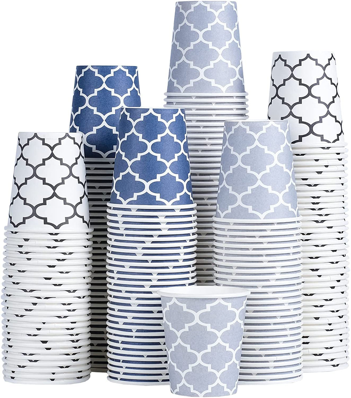 Clawsoff 300 Pack Paper Cups 8 oz, Disposable Coffee Cups 8 OZ