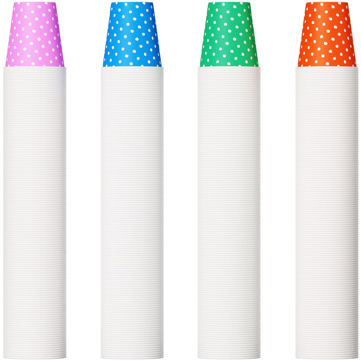 JOLLY PARTY 1000 Pack 5oz Paper Cups, Disposable Small Mouthwash Cups