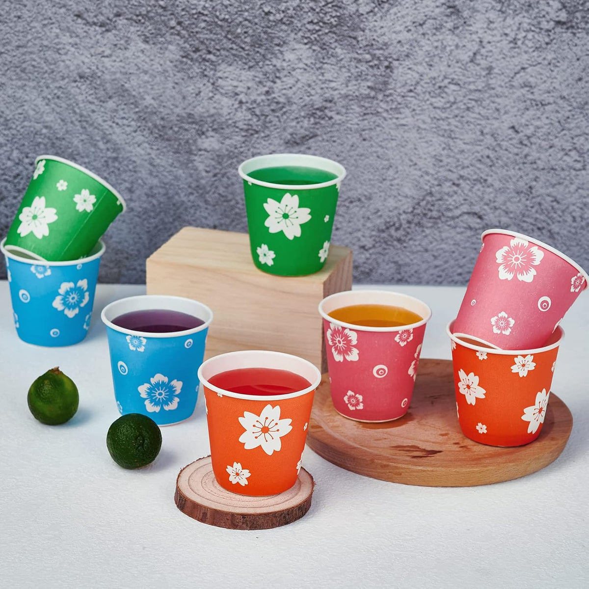 LITOPAK 800 Pack 3 oz Paper Cups, Small Paper bathroom cups 3 ounce