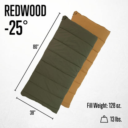 ALPS OutdoorZ Sleeping-Bags Redwood -25