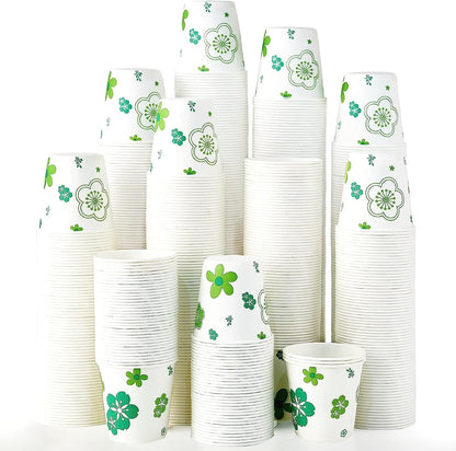 JOLLY PARTY 300 Pack Paper Cups 3oz Disposable Bathroom Cups Mouthwash Cups