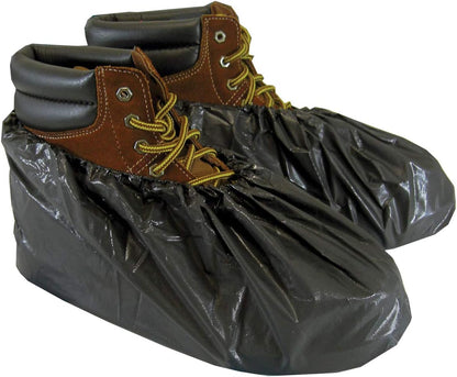ShuBee Waterproof Shoe & Boot Covers Slip-Resistant Disposable for Plumbing Construction Floor Protection - 40 Pair